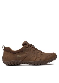 Półbuty CAT Footwear Instruct P722311 Brązowy ze sklepu eobuwie.pl w kategorii Półbuty męskie - zdjęcie 186296755