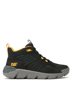 Sneakersy CAT Footwear Crail Mid P725600 Czarny ze sklepu eobuwie.pl w kategorii Buty trekkingowe męskie - zdjęcie 186296797