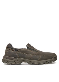 Półbuty CAT Footwear Threshold Slip On P726053 Brązowy ze sklepu eobuwie.pl w kategorii Półbuty męskie - zdjęcie 186296806