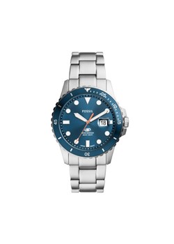 Fossil Zegarek Blue FS6050 Srebrny ze sklepu MODIVO w kategorii Zegarki - zdjęcie 186297849