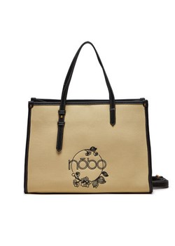 Nobo Torebka BAGN910-KM15 Beżowy ze sklepu MODIVO w kategorii Torby Shopper bag - zdjęcie 186298015