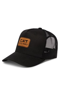 CAT Footwear Czapka z daszkiem Diesel Power Leather Patch 1090049-10158 Czarny ze sklepu MODIVO w kategorii Czapki z daszkiem męskie - zdjęcie 186298035