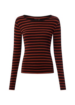 Marie Lund Damska koszulka z długim rękawem Kobiety wiskoza czarny w paski ze sklepu vangraaf w kategorii Bluzki damskie - zdjęcie 186299557