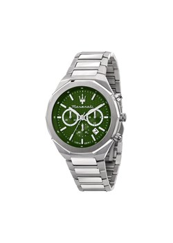 Zegarek Maserati Stile  R8873642011 Srebrny ze sklepu eobuwie.pl w kategorii Zegarki - zdjęcie 186304196