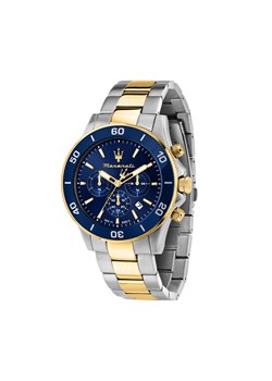 Zegarek Maserati Competizione Diver R8873600006 Srebrny ze sklepu eobuwie.pl w kategorii Zegarki - zdjęcie 186304205