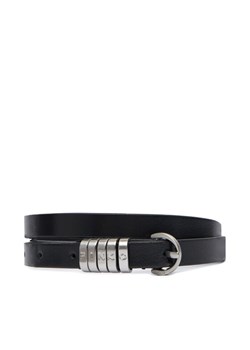 PINKO Pasek Damski Saddle Belt H1,2 20252 PLT01 105479.A1AC Czarny ze sklepu MODIVO w kategorii Paski damskie - zdjęcie 186304335