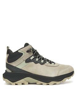 Merrell Trekkingi Speed Strike 2 Leather Mid Waterproof J038387 Beżowy ze sklepu MODIVO w kategorii Buty trekkingowe męskie - zdjęcie 186304345