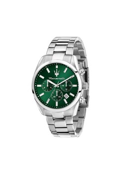 Maserati Zegarek Attrazione Chronograph R8853151011 Srebrny ze sklepu MODIVO w kategorii Zegarki - zdjęcie 186304377