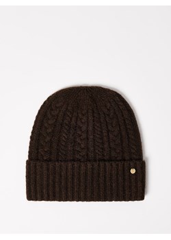 Mohito - Czekoladowa czapka beanie - ciemnobrązowy ze sklepu Mohito w kategorii Czapki zimowe damskie - zdjęcie 186305166