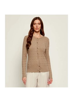 Gant Kardigan | Slim Fit | stretch ze sklepu Gomez Fashion Store w kategorii Swetry damskie - zdjęcie 186306188