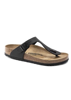 Birkenstock Skórzane japonki "Gizeh" w kolorze czarnym ze sklepu Limango Polska w kategorii Klapki damskie - zdjęcie 186308565