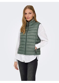 ONLY Kamizelka pikowana w kolorze zielonym ze sklepu Limango Polska w kategorii Kamizelki damskie - zdjęcie 186308687