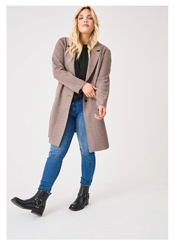 ONLY Płaszcz przejściowy w kolorze szarobrązowym ze sklepu Limango Polska w kategorii Płaszcze damskie - zdjęcie 186308696