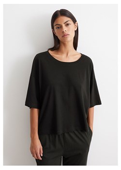 Marc O´Polo Bodywear Koszulka w kolorze czarnym ze sklepu Limango Polska w kategorii Bluzki damskie - zdjęcie 186308996