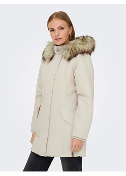 ONLY Parka w kolorze kremowym - id: 17759593 - marki ONLY - 186309235 ONLY Parka w kolorze kremowym ze sklepu Limango Polska w kategorii Kurtki damskie - zdjęcie 186309235