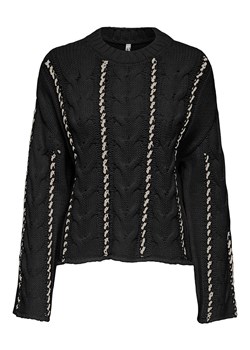 ONLY Sweter w kolorze czarno-kremowym ze sklepu Limango Polska w kategorii Swetry damskie - zdjęcie 186309328