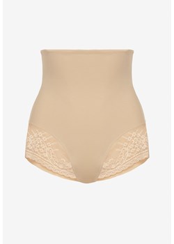 Beżowe Majtki Modelujące High Waist Emiree ze sklepu renee.pl w kategorii Majtki damskie - zdjęcie 186312286