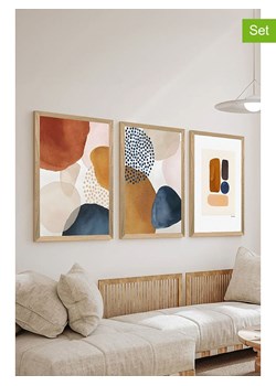 ABERTO DESIGN Druki artystyczne (3 szt.) - 33 x 48 cm ze sklepu Limango Polska w kategorii Obrazy - zdjęcie 186319118