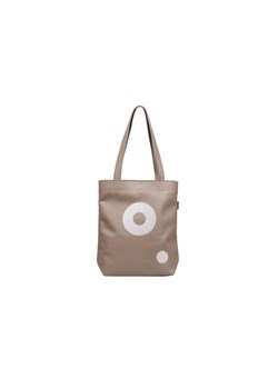torebka damska skórzana Chiara shopper beżowy ze sklepu Słoń Torbalski w kategorii Torby Shopper bag - zdjęcie 186319456