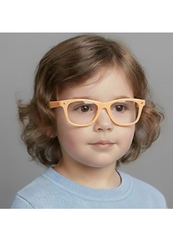 Okulary dziecięce zerówki prostokątne oprawki korekcyjne PK10H brzoskwiniowy ze sklepu Stylion w kategorii Akcesoria dziecięce - zdjęcie 186319767