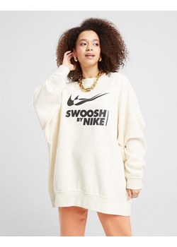 NIKE BLUZA W NSW FLC OS CREW GLS GYM LIFE - id: FZ4631-113 - marki Nike - 186320578 NIKE BLUZA W NSW FLC OS CREW GLS GYM LIFE ze sklepu JD Sports  w kategorii Bluzy damskie - zdjęcie 186320578