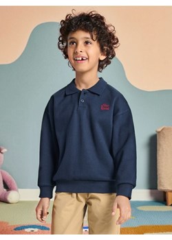 Sinsay - Bluza z kołnierzem - granatowy ze sklepu Sinsay w kategorii Bluzy chłopięce - zdjęcie 186320988