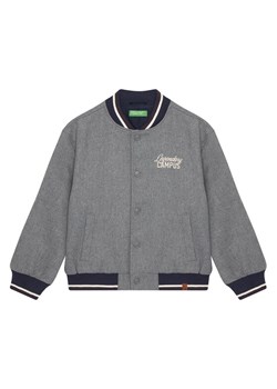 United Colors Of Benetton Kurtka bomber 2LLUCN06G Szary Regular Fit ze sklepu MODIVO w kategorii Kurtki chłopięce - zdjęcie 186323075