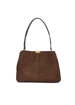 Tommy Hilfiger Torebka Casual Leather Shoulder Bag Sued AW0AW18201 Brązowy - id: 0000305370204 - marki Tommy Hilfiger - 186323179 Tommy Hilfiger Torebka Casual Leather Shoulder Bag Sued AW0AW18201 Brązowy ze sklepu MODIVO w kategorii Torebki damskie - zdjęcie 186323179