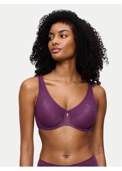 Triumph Biustonosz z fiszbiną Wild Rose Sensation 10205953 Fioletowy ze sklepu MODIVO w kategorii Biustonosze - zdjęcie 186323197