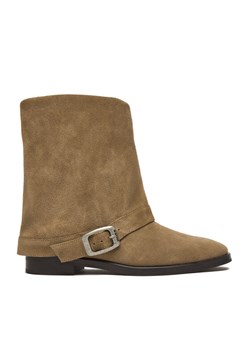 G-Star Raw Botki EO-UMIT-LT24198D-601 Beżowy ze sklepu MODIVO w kategorii Botki - zdjęcie 186323199