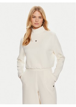 Guess Bluza Olympe V4YQ05 KCAY2 Beżowy Regular Fit ze sklepu MODIVO w kategorii Bluzy damskie - zdjęcie 186323248