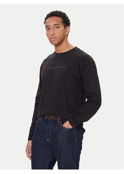 Tommy Hilfiger Longsleeve UM0UM03651 Czarny Regular Fit ze sklepu MODIVO w kategorii T-shirty męskie - zdjęcie 186323308