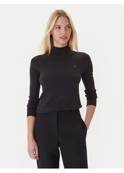 Tommy Hilfiger Sweter WW0WW47462 Czarny Regular Fit ze sklepu MODIVO w kategorii Swetry damskie - zdjęcie 186323358
