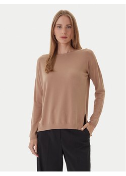 Kontatto Sweter 3M0800C Beżowy Regular Fit ze sklepu MODIVO w kategorii Swetry damskie - zdjęcie 186323366