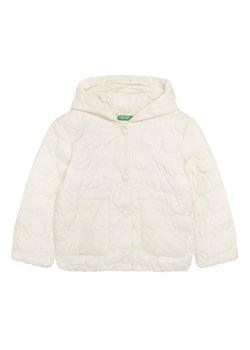 United Colors Of Benetton Kurtka przejściowa 2YCUGN042 Écru Regular Fit ze sklepu MODIVO w kategorii Kurtki dziewczęce - zdjęcie 186323427