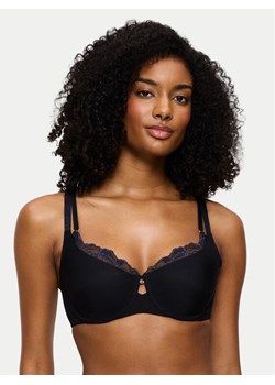 Triumph Biustonosz z fiszbiną Wild Gardenia Florale 10224872 Czarny ze sklepu MODIVO w kategorii Biustonosze - zdjęcie 186323485