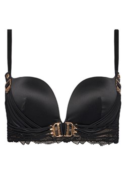 Hunkemöller Biustonosz z fiszbiną Avela 302375 Czarny ze sklepu MODIVO w kategorii Biustonosze - zdjęcie 186323489