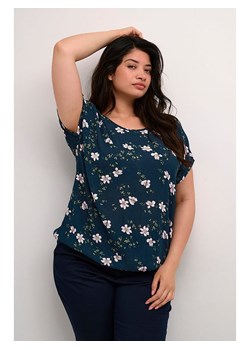 KAFFE curve Bluzka w kolorze granatowym ze sklepu Limango Polska w kategorii Bluzki damskie - zdjęcie 186326238