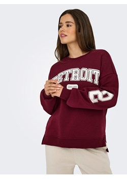 ONLY Bluza w kolorze bordowym - id: 17604554 - marki ONLY - 186326727 ONLY Bluza w kolorze bordowym ze sklepu Limango Polska w kategorii Bluzy damskie - zdjęcie 186326727
