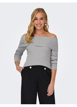 ONLY Sweter w kolorze szarym ze sklepu Limango Polska w kategorii Swetry damskie - zdjęcie 186326979