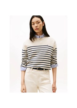 Tommy Hilfiger Wełniany sweter | Relaxed fit ze sklepu Gomez Fashion Store w kategorii Swetry damskie - zdjęcie 186329136