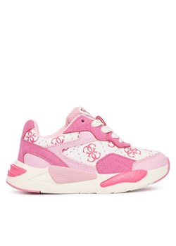 Guess Sneakersy K5BZ48 WO130 Różowy ze sklepu MODIVO w kategorii Buty sportowe dziecięce - zdjęcie 186332055