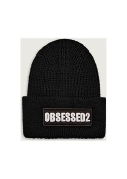 Dsquared2 Wełniana czapka Obsessed2 - id: DQ255M000031212 - marki Dsquared2 - 186333739 Dsquared2 Wełniana czapka Obsessed2 ze sklepu Gomez Fashion Store w kategorii Czapki zimowe męskie - zdjęcie 186333739