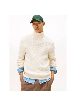 Tommy Hilfiger Wełniany golf | Loose fit | z dodatkiem kaszmiru ze sklepu Gomez Fashion Store w kategorii Swetry męskie - zdjęcie 186333825
