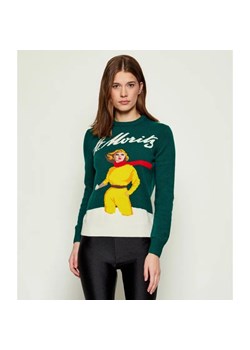 ST.Barth Sweter NEW QUEEN C | ST.Barth x St. Moritz | Slim Fit | z dodatkiem wełny i kaszmiru ze sklepu Gomez Fashion Store w kategorii Swetry damskie - zdjęcie 186333849