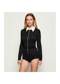 Elisabetta Franchi Kombinezon | Slim Fit | z dodatkiem wełny - id: EF255W000061110 - marki Elisabetta Franchi - 186333857 Elisabetta Franchi Kombinezon | Slim Fit | z dodatkiem wełny ze sklepu Gomez Fashion Store w kategorii Kombinezony damskie - zdjęcie 186333857