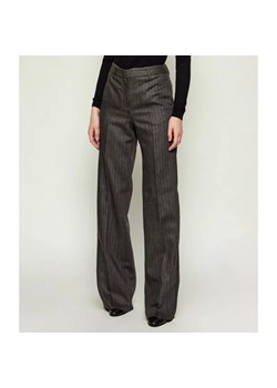 Marella Wełniane spodnie RENOIR | Straight fit - id: MA255W000025005 - marki Marella - 186334925 Marella Wełniane spodnie RENOIR | Straight fit ze sklepu Gomez Fashion Store w kategorii Spodnie damskie - zdjęcie 186334925