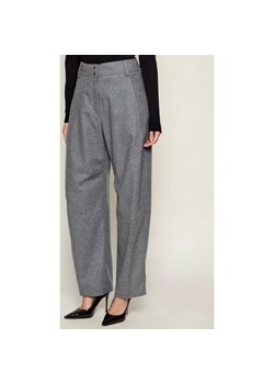 BOSS BLACK Spodnie Telarana | Relaxed fit | z dodatkiem wełny ze sklepu Gomez Fashion Store w kategorii Spodnie damskie - zdjęcie 186334937