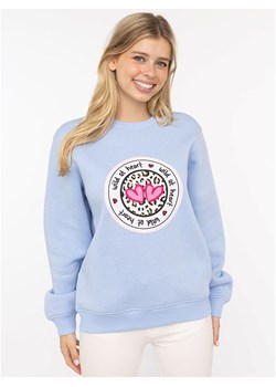 Zwillingsherz Bluza &quot;Romy&quot; w kolorze błękitnym ze sklepu Limango Polska w kategorii Bluzy damskie - zdjęcie 186335635