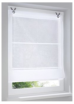 heine home Roleta rzymska w kolorze białym ze sklepu Limango Polska w kategorii Tekstylia - zdjęcie 186335828